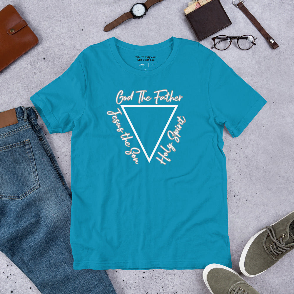 God the Father, Jesus the Son and Holy Spirit Short-Sleeve Unisex T-Shirt