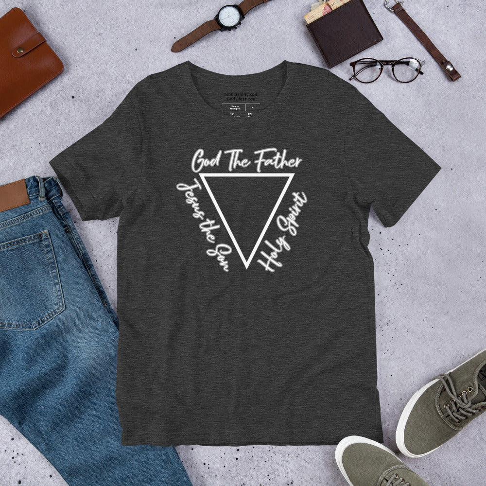 God the Father, Jesus the Son and Holy Spirit Short-Sleeve Unisex T-Shirt