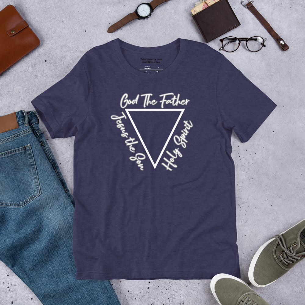 God the Father, Jesus the Son and Holy Spirit Short-Sleeve Unisex T-Shirt