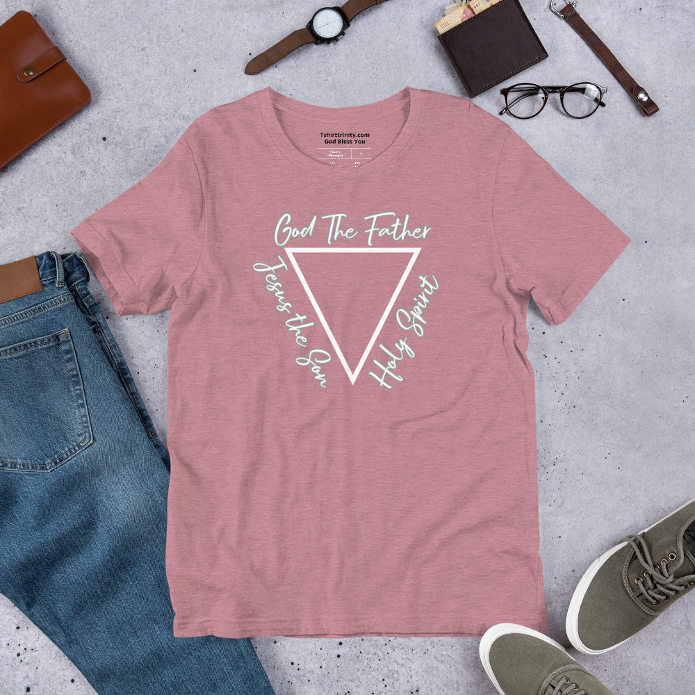 God the Father, Jesus the Son and Holy Spirit Short-Sleeve Unisex T-Shirt