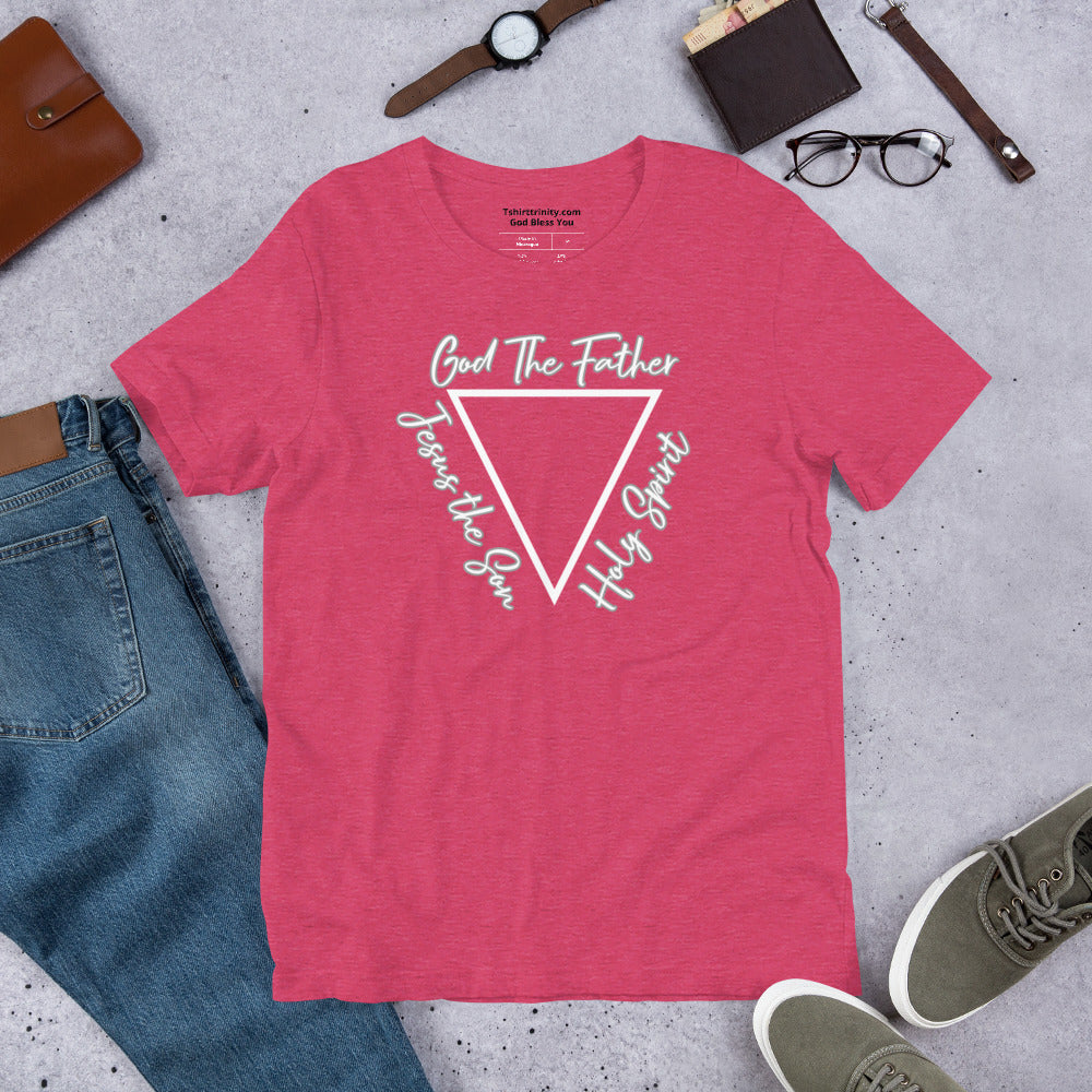 God the Father, Jesus the Son and Holy Spirit Short-Sleeve Unisex T-Shirt