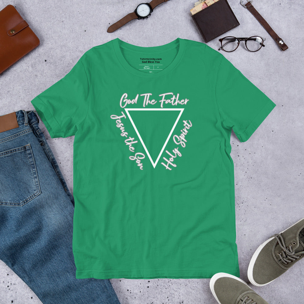 God the Father, Jesus the Son and Holy Spirit Short-Sleeve Unisex T-Shirt