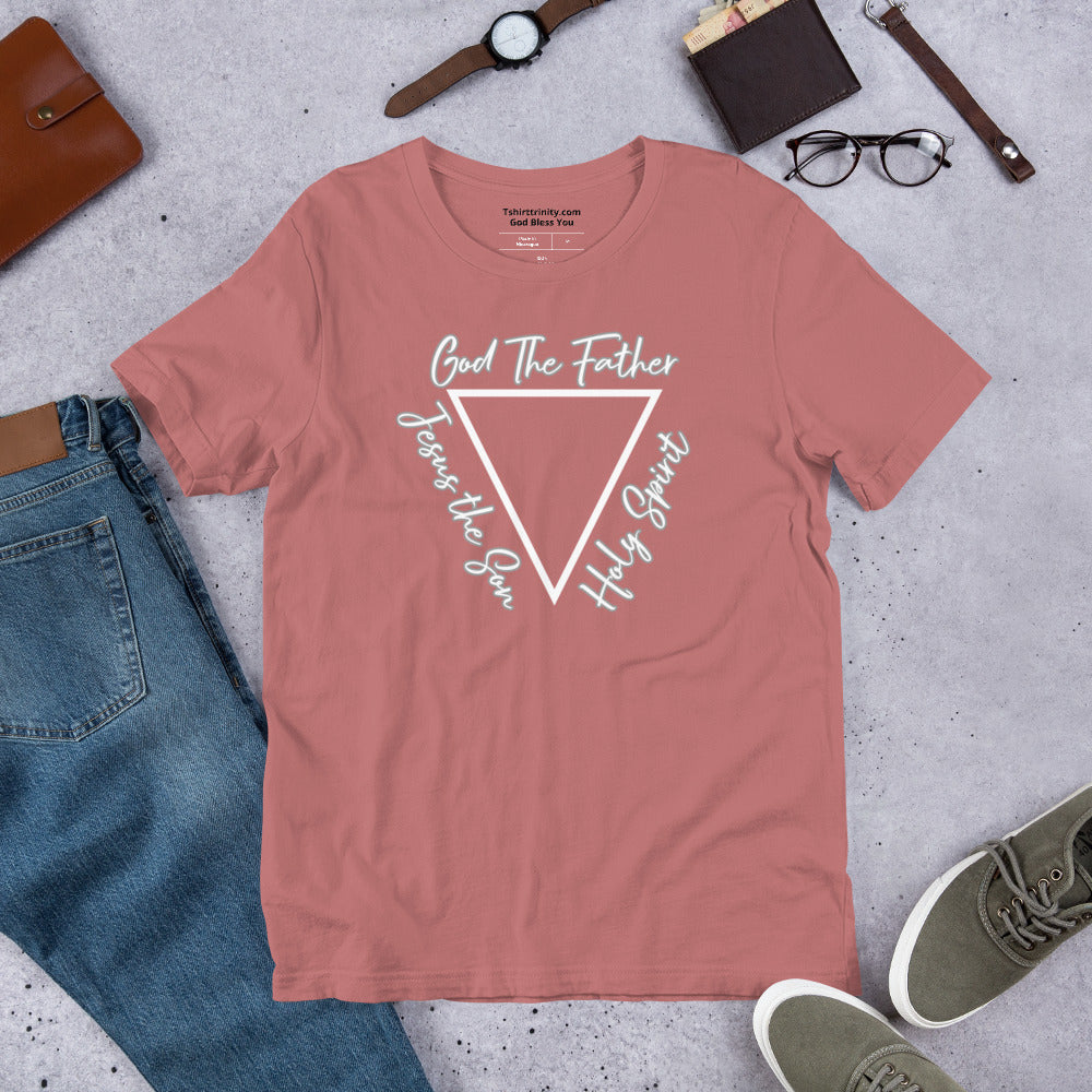 God the Father, Jesus the Son and Holy Spirit Short-Sleeve Unisex T-Shirt