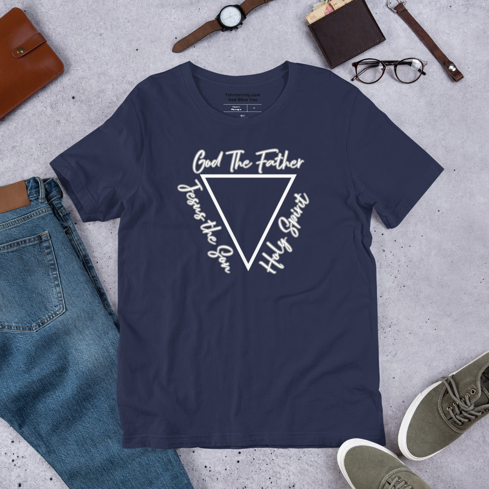 God the Father, Jesus the Son and Holy Spirit Short-Sleeve Unisex T-Shirt