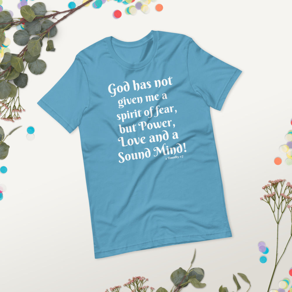 Power Love and a Sound Mind Short-Sleeve Unisex T-Shirt