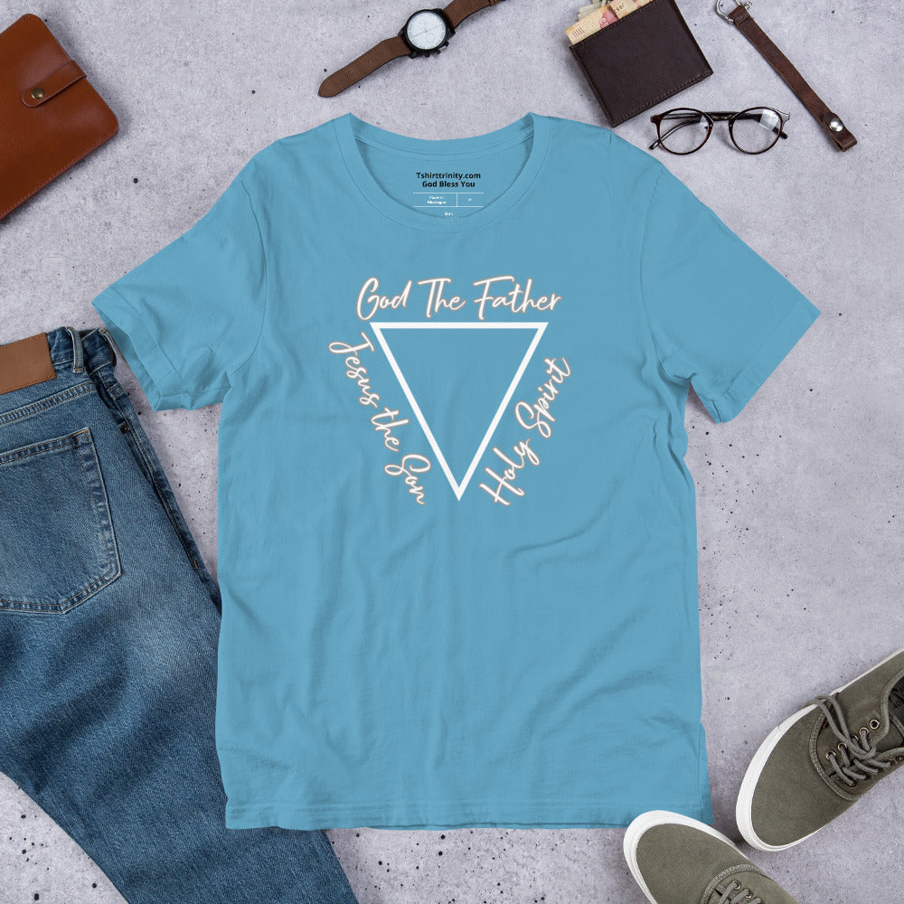 God the Father, Jesus the Son and Holy Spirit Short-Sleeve Unisex T-Shirt