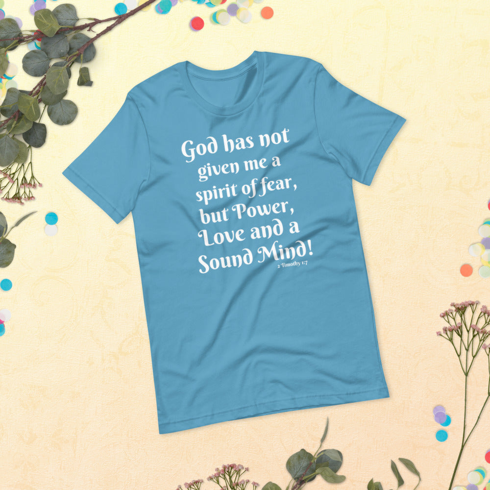 Power Love and a Sound Mind Short-Sleeve Unisex T-Shirt
