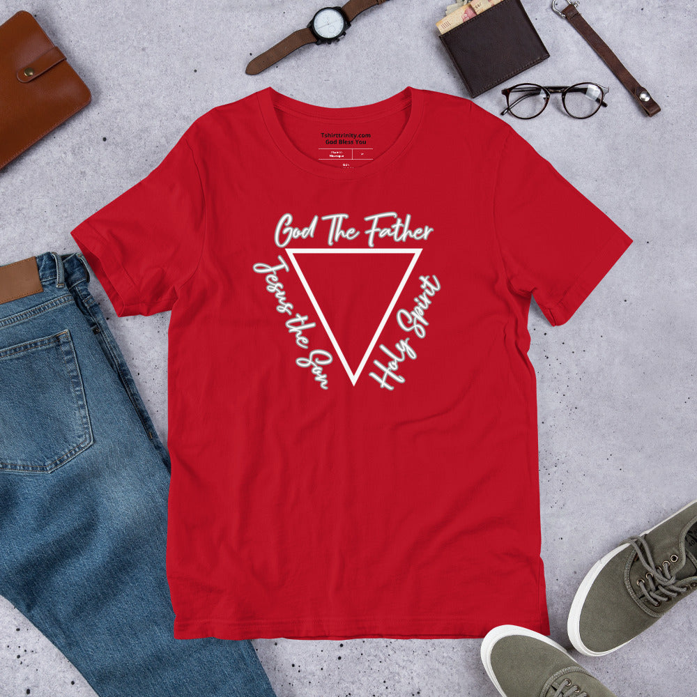 God the Father, Jesus the Son and Holy Spirit Short-Sleeve Unisex T-Shirt