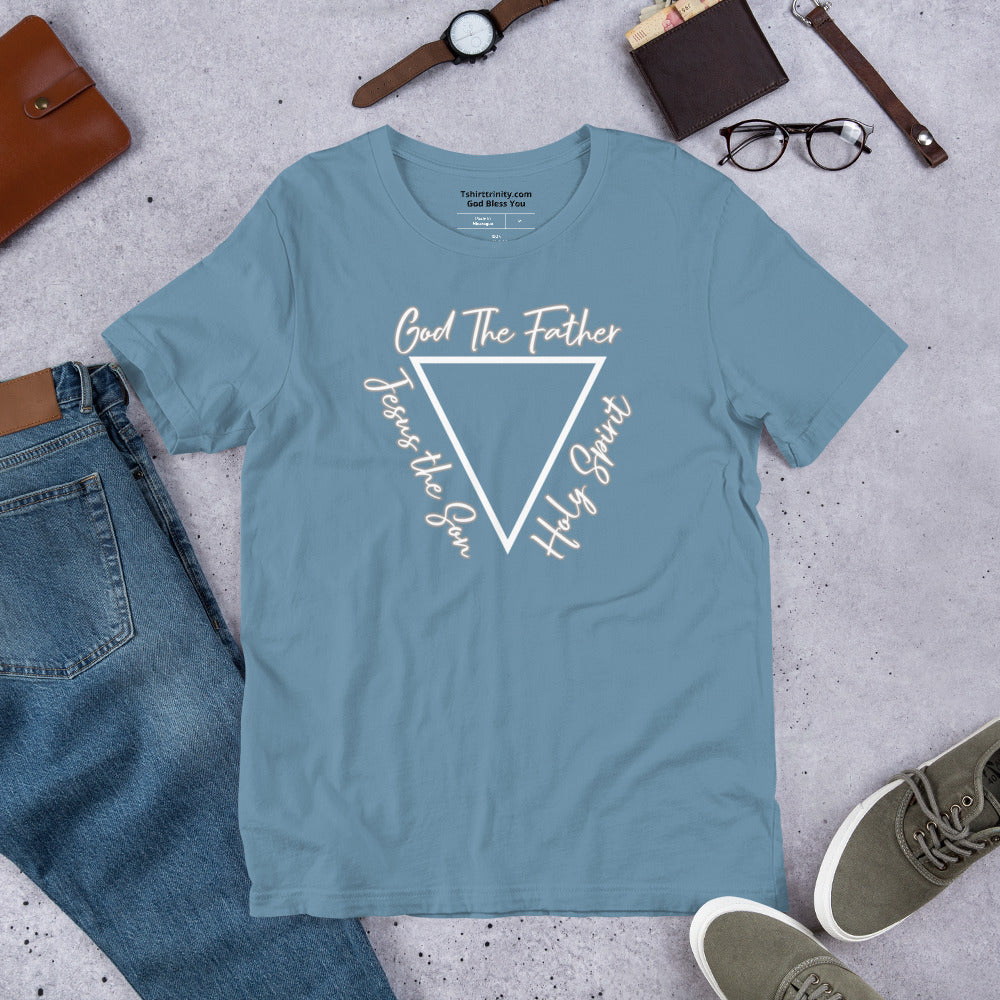 God the Father, Jesus the Son and Holy Spirit Short-Sleeve Unisex T-Shirt